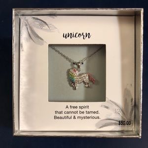 NWT Unicorn Necklace